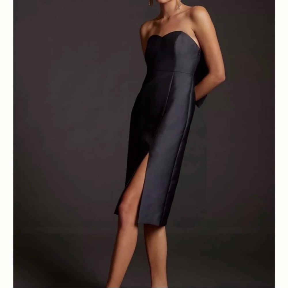 Anthropologie Hutch Midi Bow dress